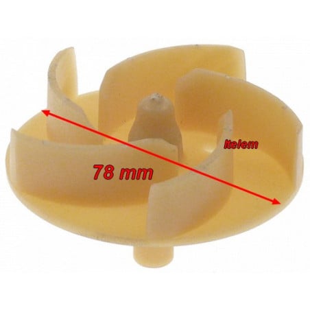 Turbine pompe AP 6300 Alba pumps 78 mm lave-verres Zanussi 049187