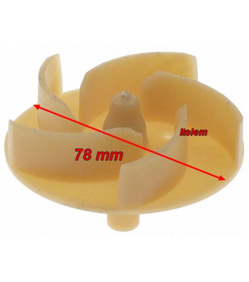 Turbine pompe AP 6300 Alba pumps 78 mm lave-verres Zanussi 049187