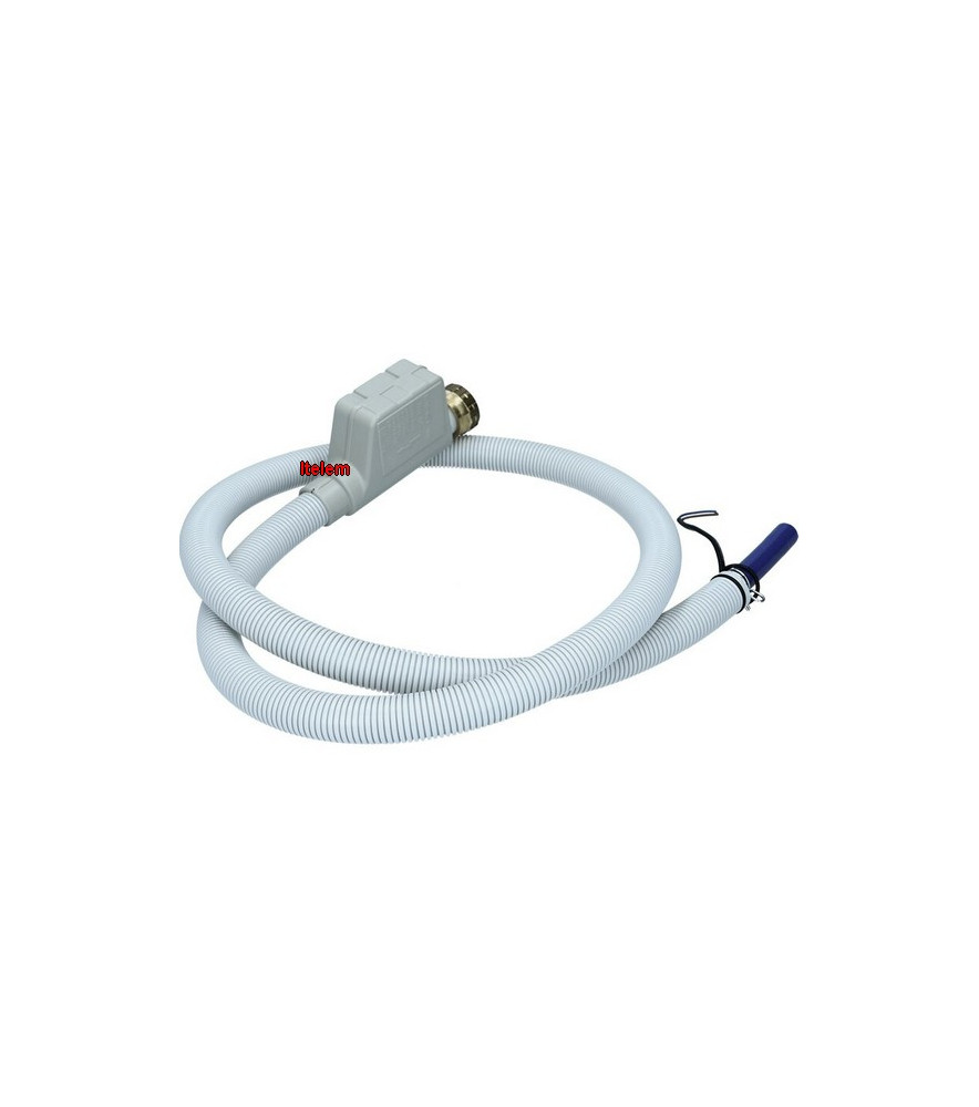 DL-pro Tubo Aquastop flessibile di alimentazione 1,6m adatto per Miele 5729732 per lavatrice