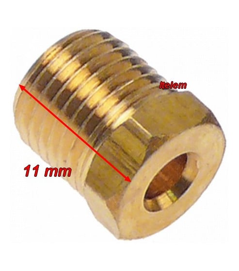 Raccord pour tube fourneau Alpeninox 052125