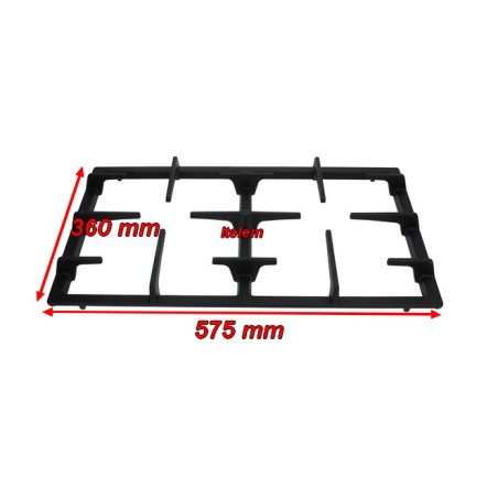 Grille 2 feux fourneau Berto's 31856600