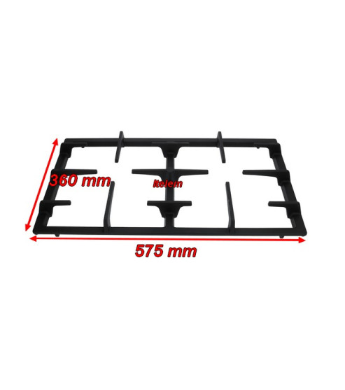 Grille 2 feux fourneau Berto's 31856600