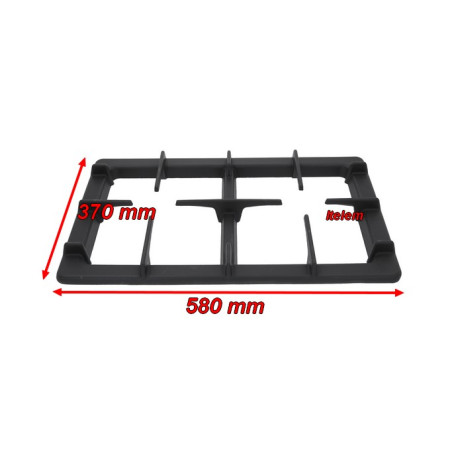 Grille 2 feux fourneau Berto's 31856200