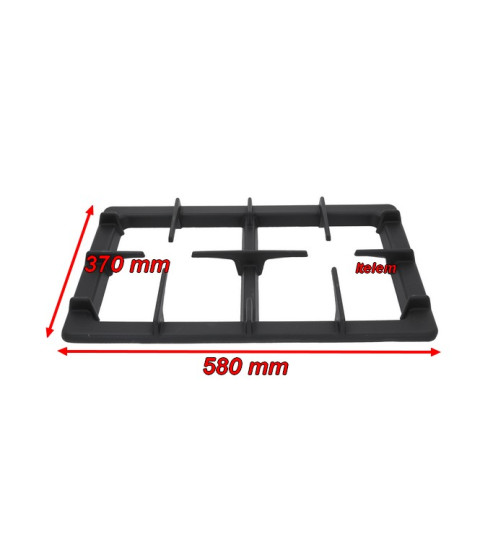 Grille 2 feux fourneau Berto's 31856200