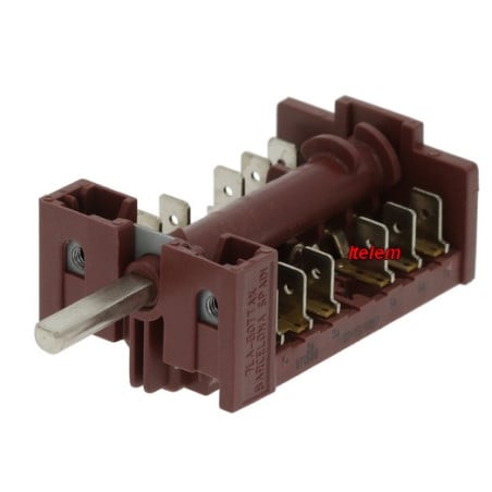Commutateur 7 positions four armoire chaude Zanussi 002661