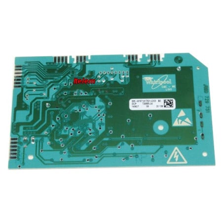 Module électronique d’affichage lave-linge Whirlpool 480111101428