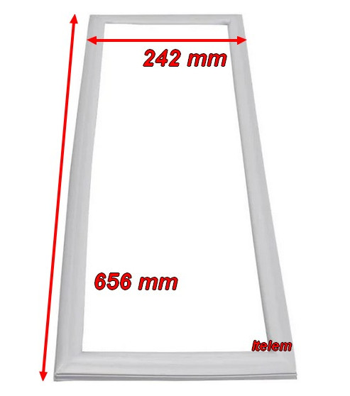 Joint de tiroir intermédiaire réfrigérateur Ariston C00265548