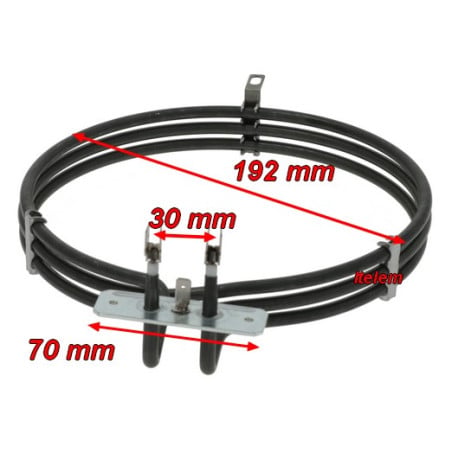 Résistance circulaire four Indésit C00141180