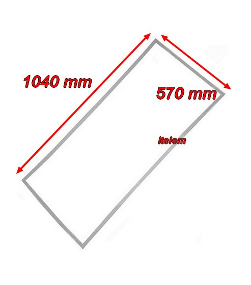 Joint de porte 1040x570 mm réfrigérateur LG ADX73571108