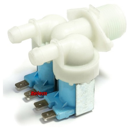 Électrovanne 2 voies lave-linge Candy 41013615