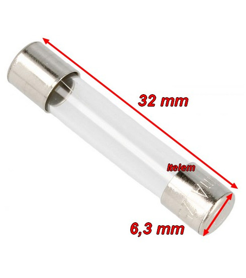 Fusibles 0,7A 250V four à micro-ondes 6,3X32 mm