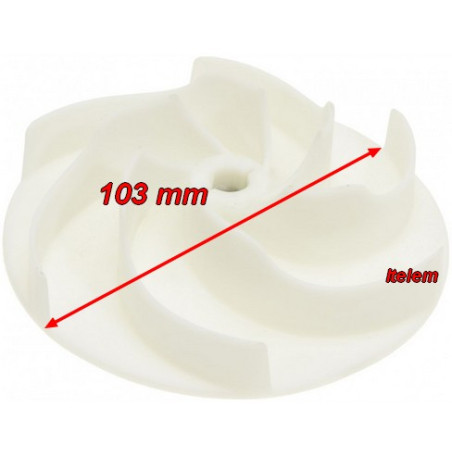 Turbine électropompe FIR 1219 lave-vaisselle Comenda 631656