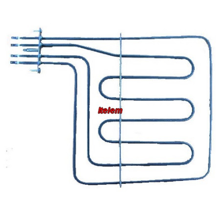 Résistance de grill four Dedietrich 77X2921