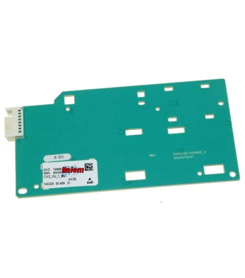 Module électronique commande lave-linge Bosch 00707944