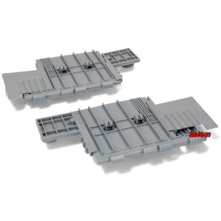 Kit support gauche et droit droit panier supérieur lave-vaisselle SMEG 690074913