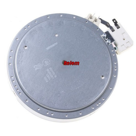 Foyer radiant 1200W plaque de cuisson Curtiss