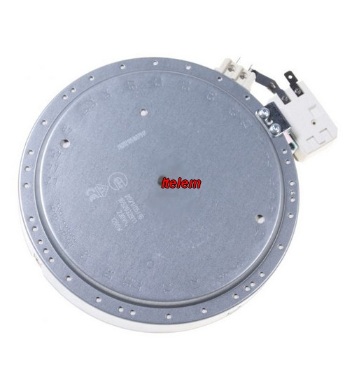 Foyer radiant 1200W plaque de cuisson Curtiss