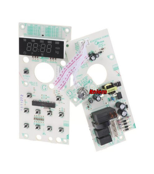 Module électronique de commande four à micro-ondes Bosch 00704879