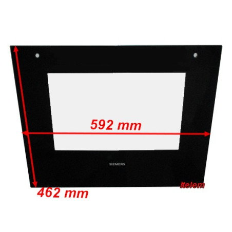 Vitre de four Siemens 00712862