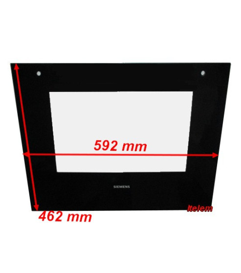 Vitre de four Siemens 00712862