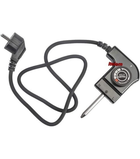 RO - Linea Blanca ® CTW-300 - Câble Pour Plancha à Rôtir Avec Thermostat - Puissance 250 V 10 A - Convient Pour Différents Modèles Des Marques