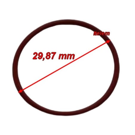 Joint 29,87x1,78 mm sonde à coeur four Eloma 0743585