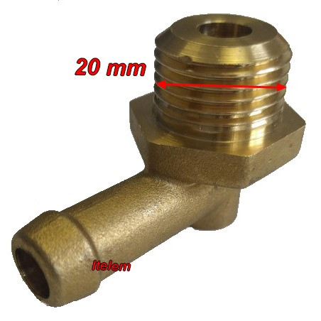 Coude 90° lave-vaisselle Comenda Hoonved 510403
