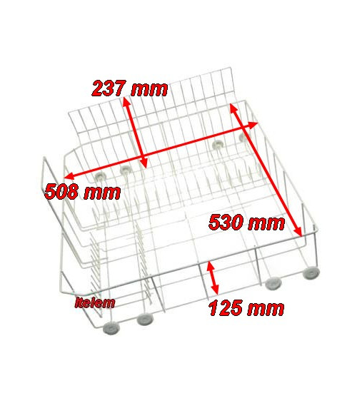 Panier inférieur lave-vaisselle Miele 6024100