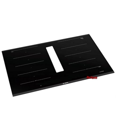Dessus verre vitrocéramique table induction Bosch 23001023