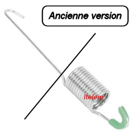 Ressort de suspension arrière cuve lave-linge Arthur-Martin 1466419031