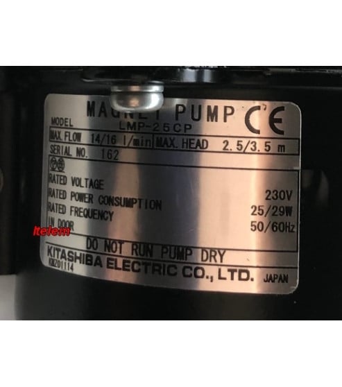 Pompe LMP-25CP Kitashiba machine à glaçons professionnelle Hoshizaki