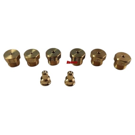 Kit injecteurs gaz butane friteuse Metro 2591800