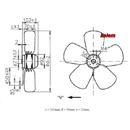 Ventilateur ebmpapst A4E350-AA06-01 13031350