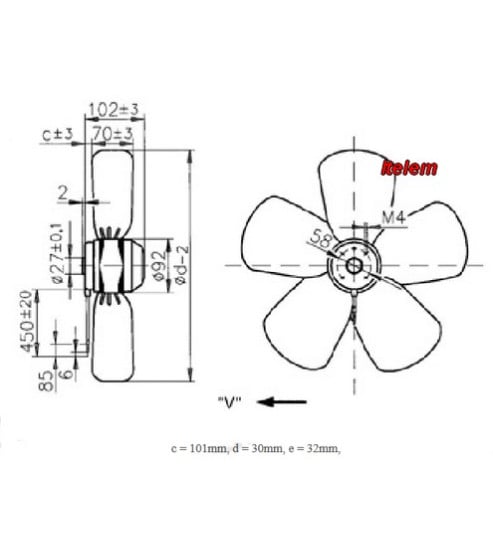 Ventilateur ebmpapst A4E350-AA06-01 13031350