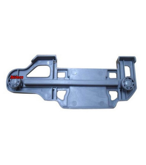 Support gauche avec roulettes de panier supérieur lave-vaisselle Beko 1894900300