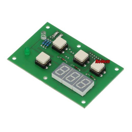 Module électronique de commande affichage four Angelo Po E0P256J220S101