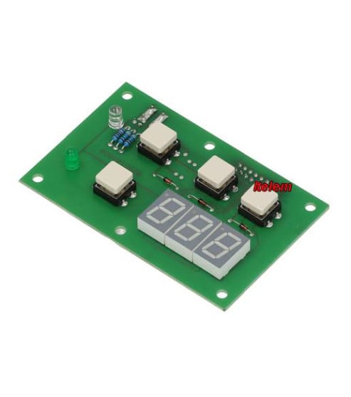Module électronique de commande affichage four Angelo Po E0P256J220S101