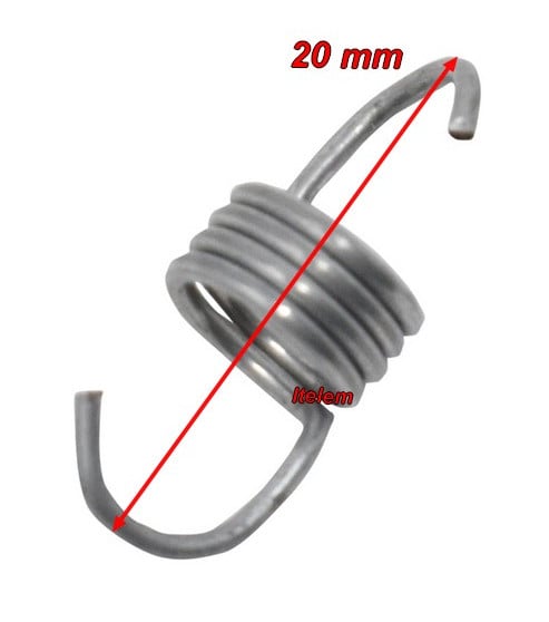 Bonison 2 Pack Ressorts De Porte De Réfrigérateur Pour LG MHY62044106 Acier Robuste Compatible LFX28968SB LFX28968ST LFX31945ST Réparation De Porte Sens Antihoraire Acier Robuste Français