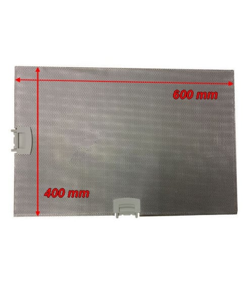 Filtre métallique universel découpable hotte 60 x 40 cm