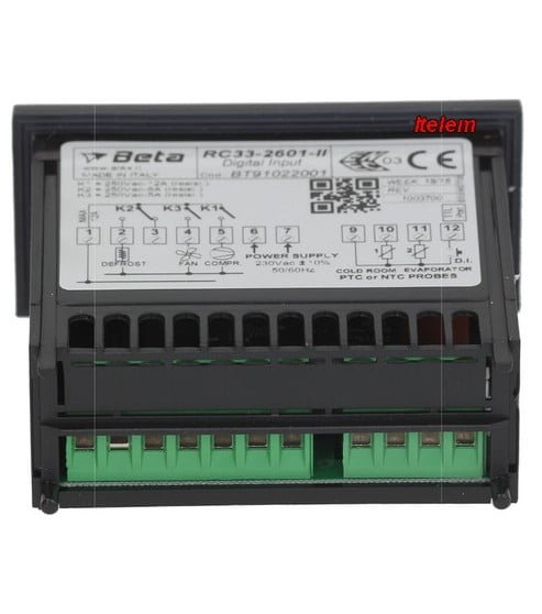 Régulateur chambre froide RC33-2601-II Beta