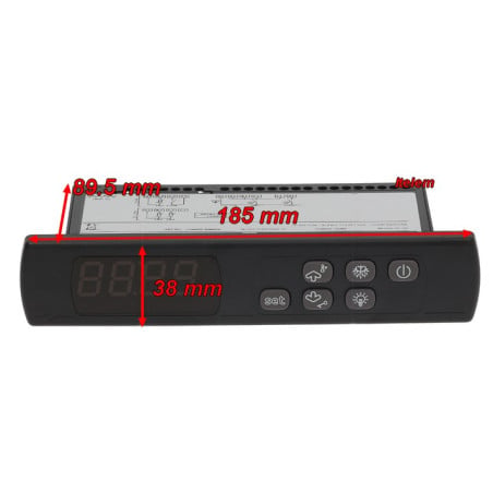 Régulateur chambre froide EVS212N7 Evco