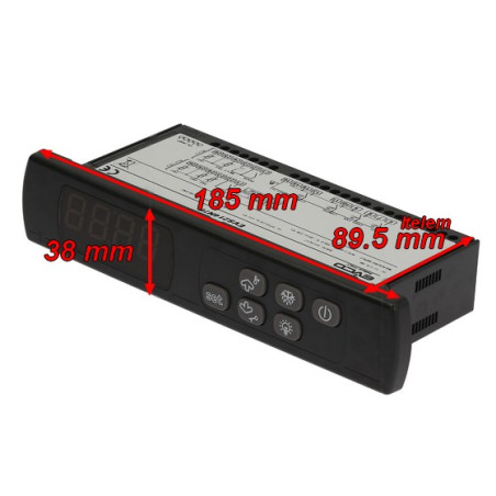 Régulateur chambre froide EVS214N7 Evco