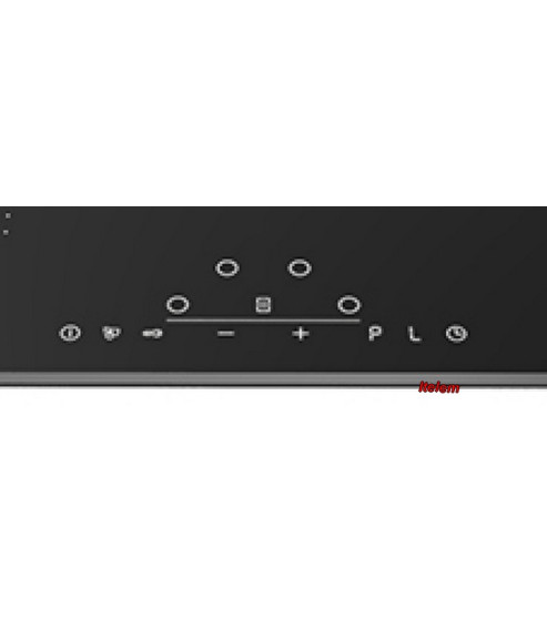 Dessus verre induction Bosch 00714681