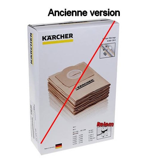Sacs filtres aspirateur Karcher 69591300