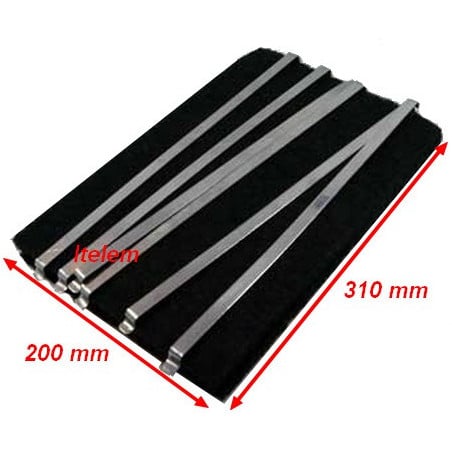Kit filtre charbon actif hotte De Dietrich 74X9592