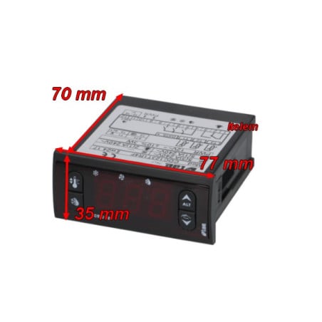 Régulateur chambre froide CDC123T1R4F LAE