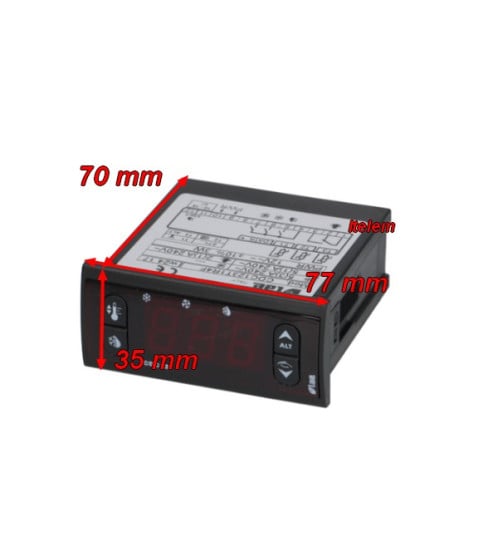 Régulateur chambre froide CDC123T1R4F LAE