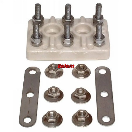 Bornier de moteur 16 A 6 pôles Fourneau MKN 203260