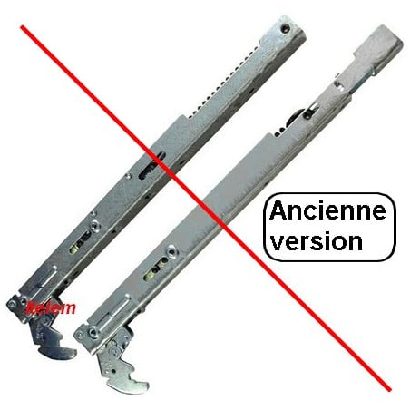 Charnières de porte four Whirlpool 481010724324
