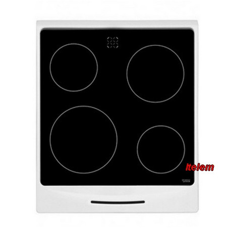 Dessus verre vitrocéramique cuisinière Thomson